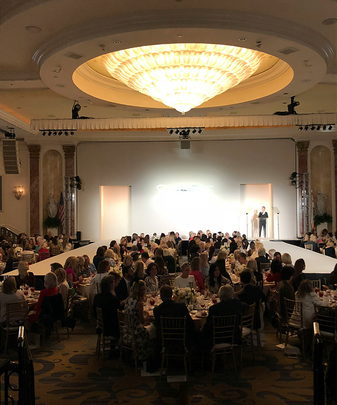 Elegant banquet hall at Jad Star Residency